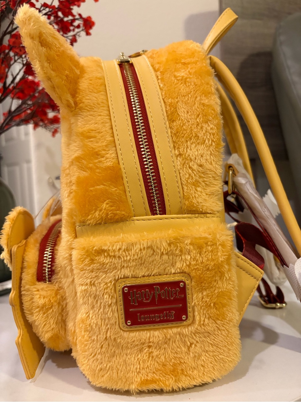 NWT Loungefly Harry Potter Crookshanks & Scabbers Cosplay Plush Mini Backpack - Picture 2 of 4